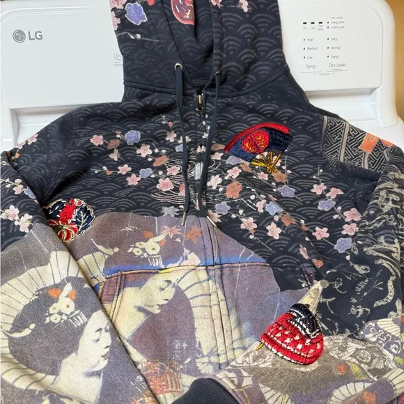 Lucky Brand Vintage Colorful Hoodie - Picture 4 of 5